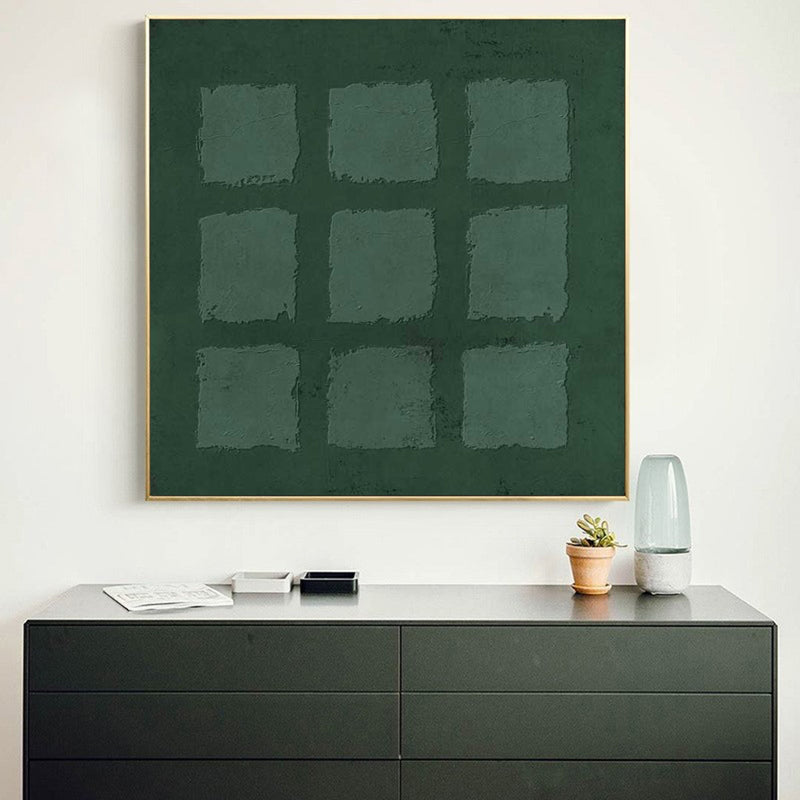 Wall Art Wabi-Sabi Wall Green Serene Calm