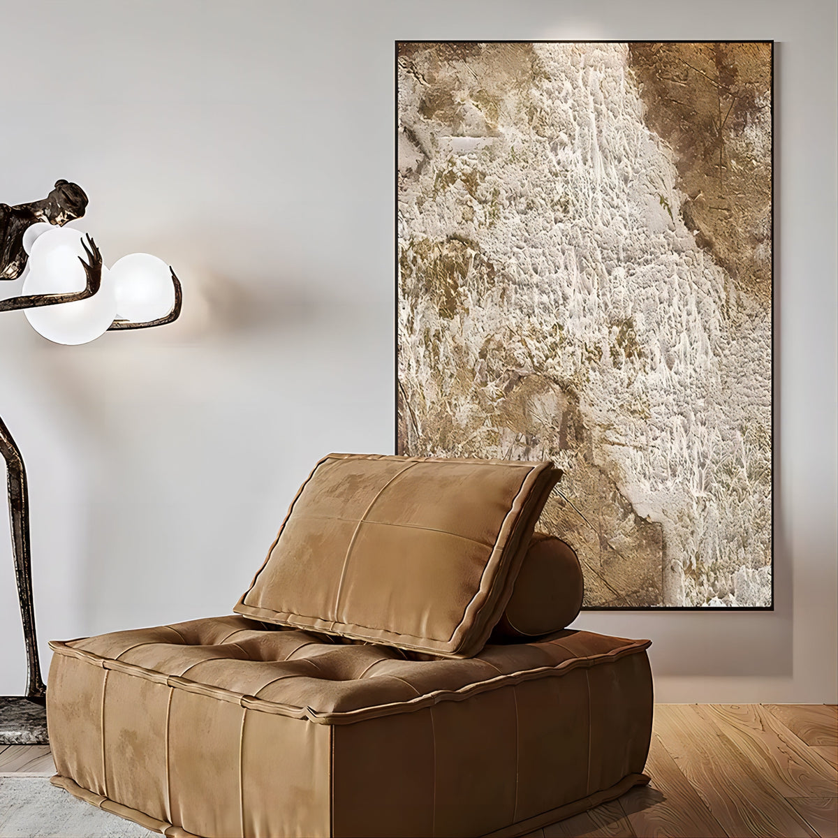 Wall Art Rough Mineral Abstract Earth Rustic