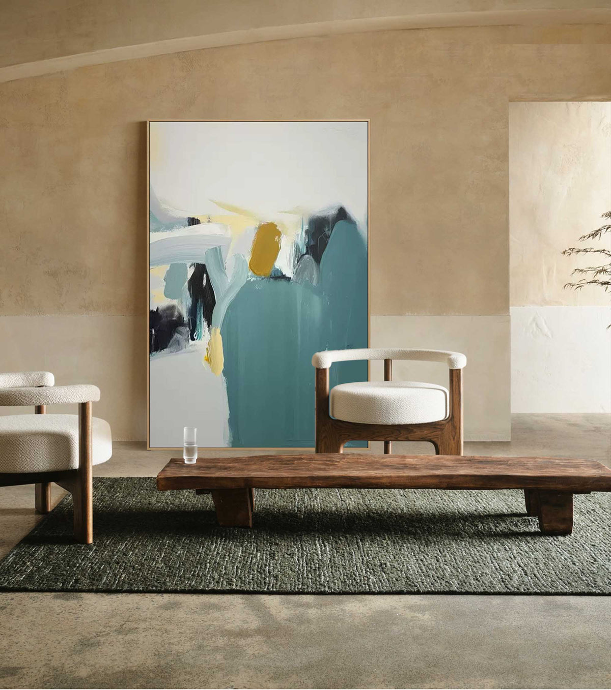 Wall Art Abstract Modern Organic Elegant
