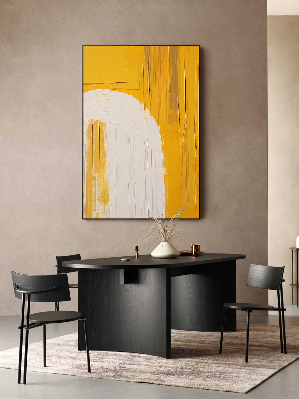 Wall Art Minimalist Impasto Nature Design