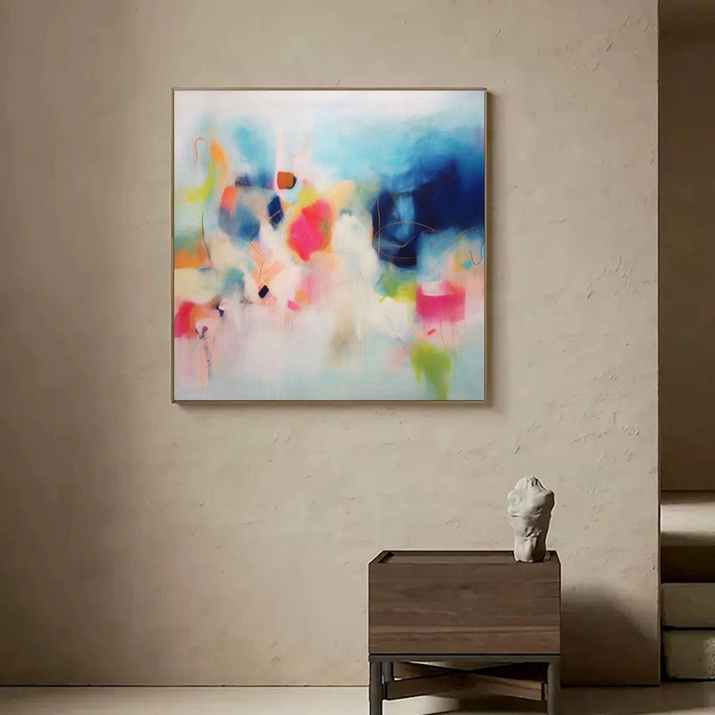 Colorful Abstract Oil Painting