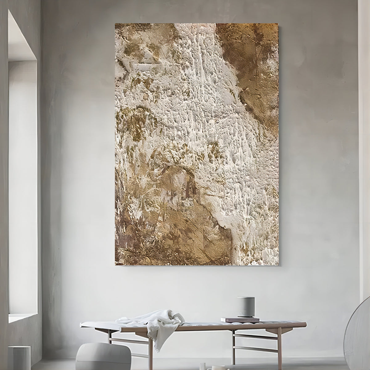 Wall Art Rough Mineral Abstract Earth Rustic