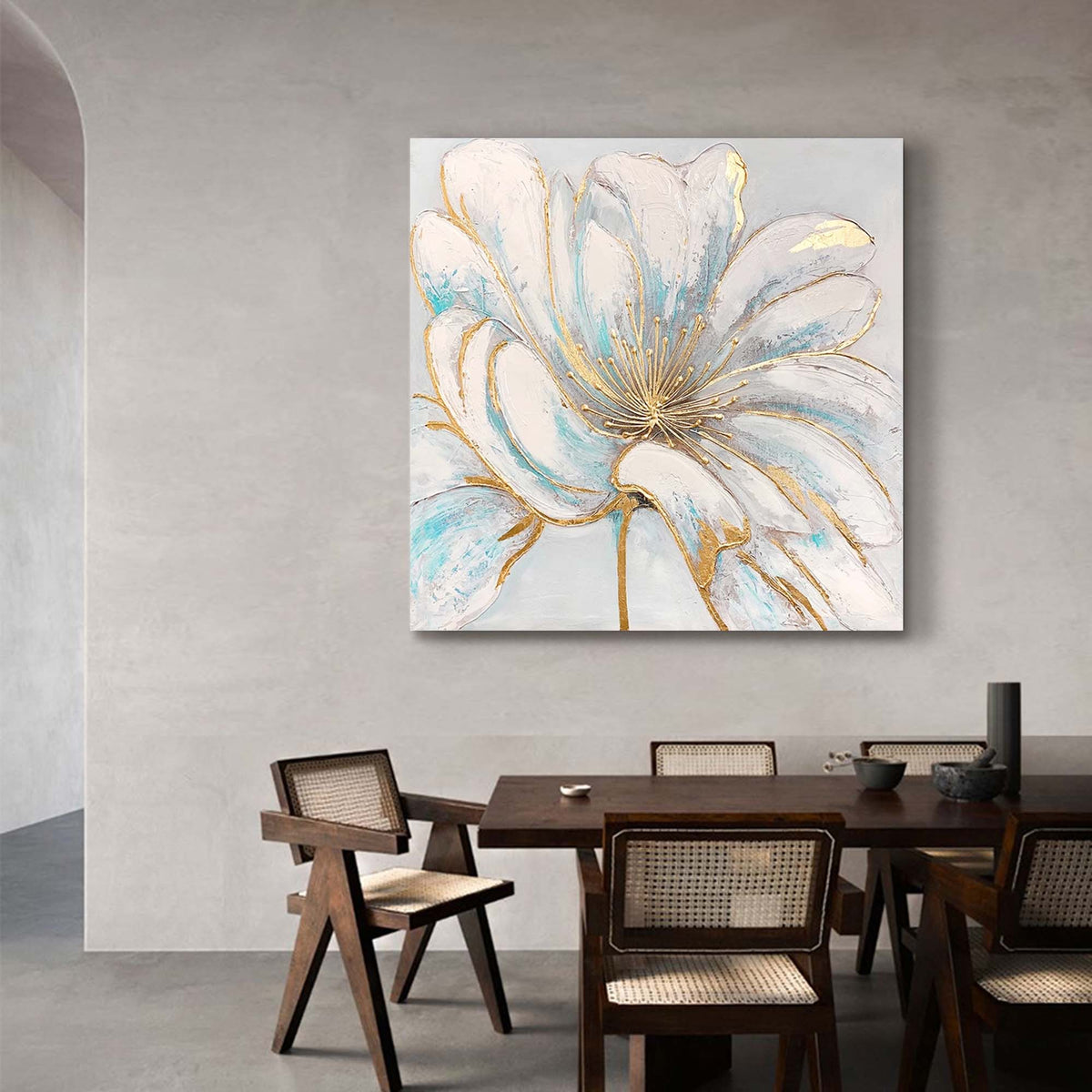 Wall Art Flower Modern Elegant Abstract