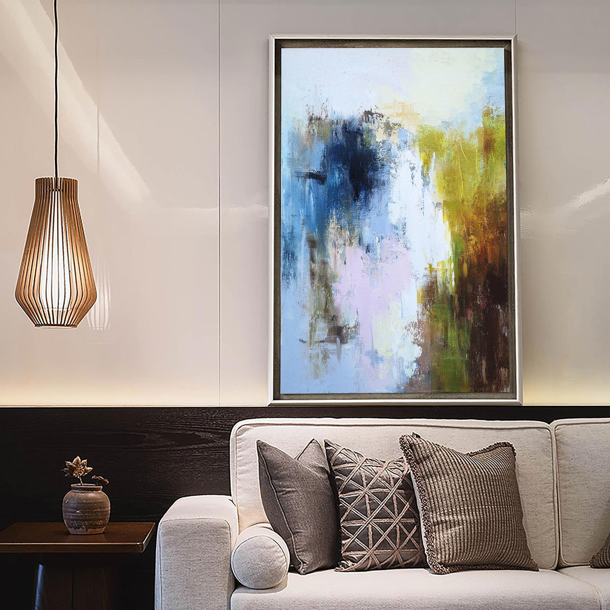 Modern Abstract Canvas Oil Painting