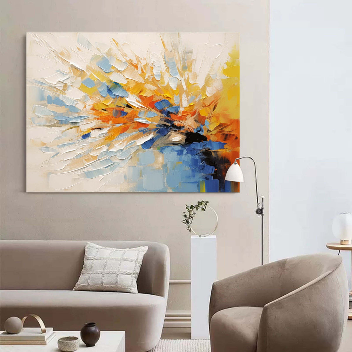 Wall Art Colorful Playful Energetic Fashion
