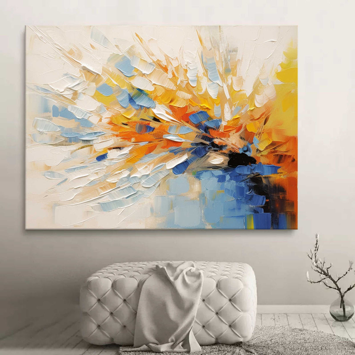 Wall Art Colorful Playful Energetic Fashion