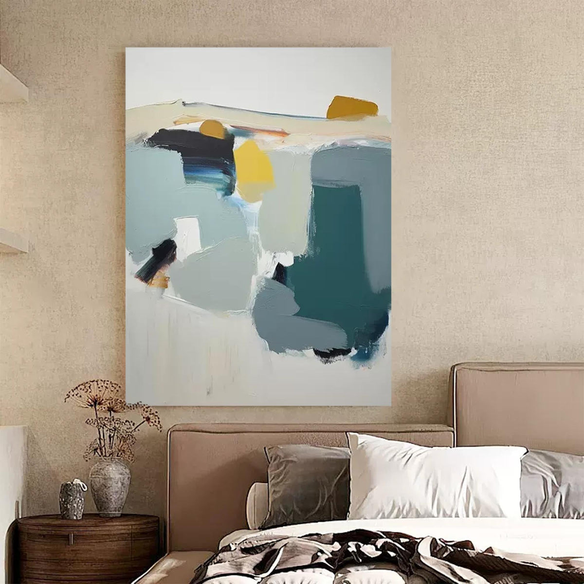 Wall Art Abstract Painterly Zen Nature
