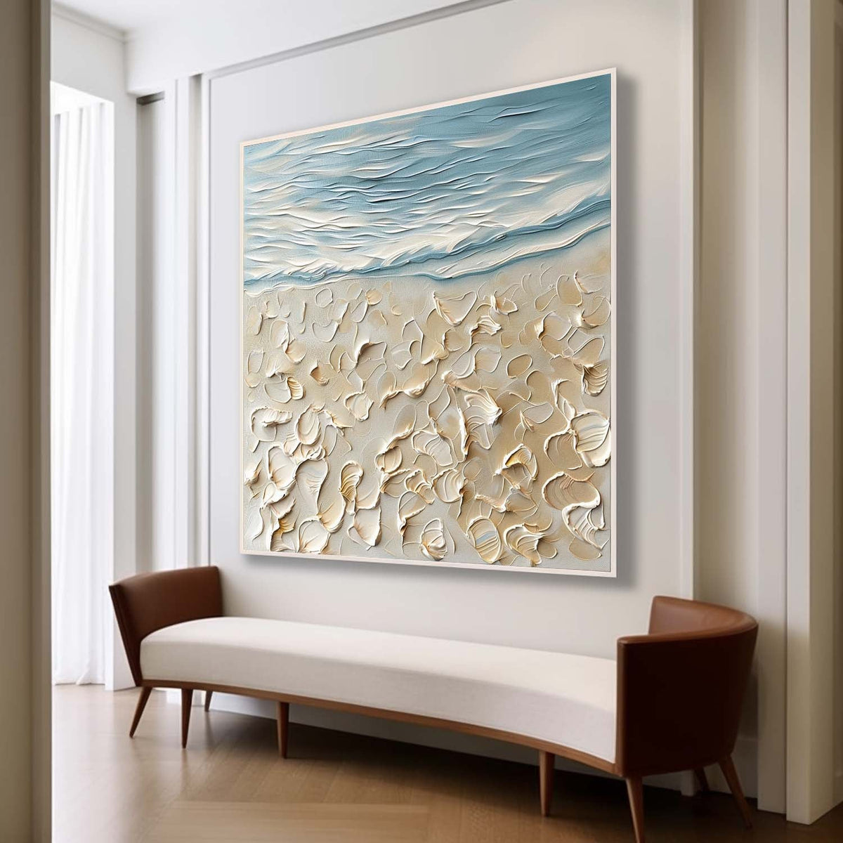 Wall Art Beach Scene Playful Landscape