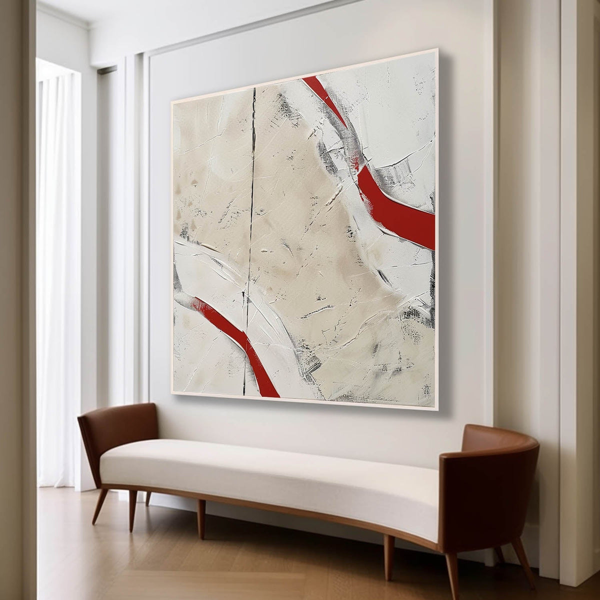 Wall Art Contemporary Minimalist Abstract Linear