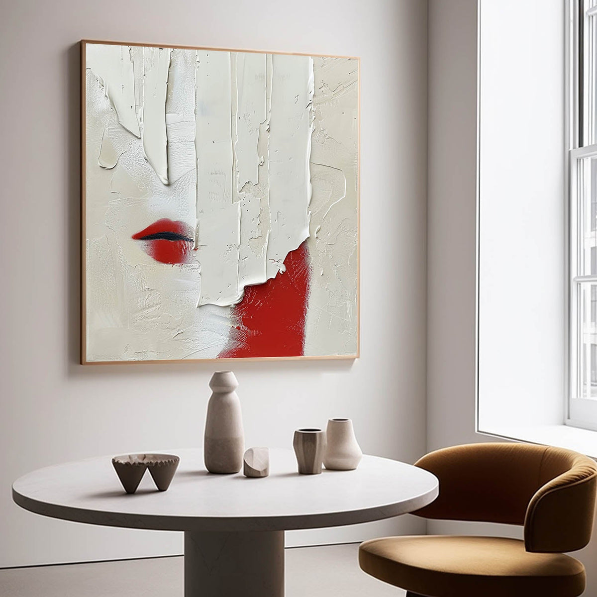 Wall Art Contemporary Minimalist Impasto