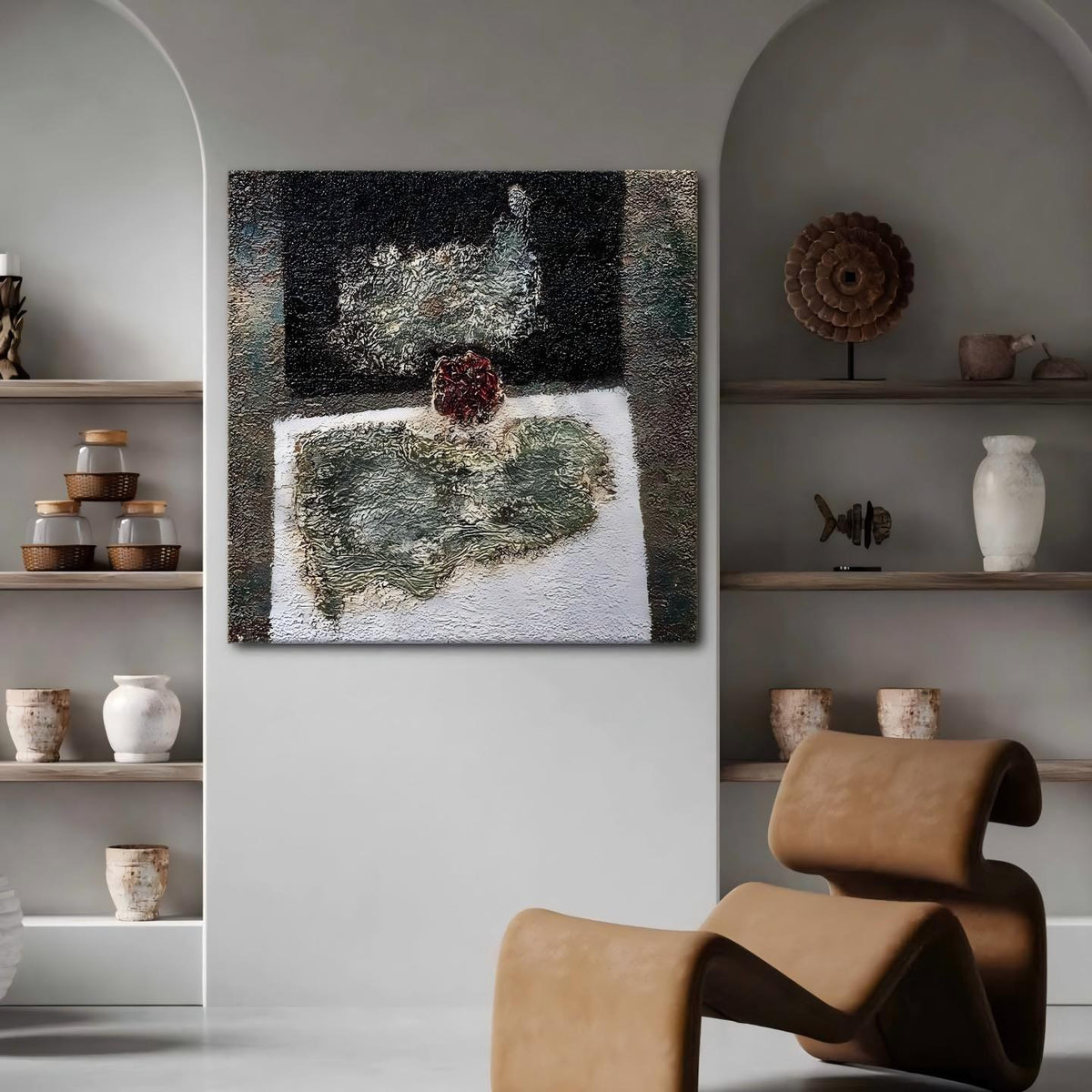 Wall Art Square Impasto Still Life