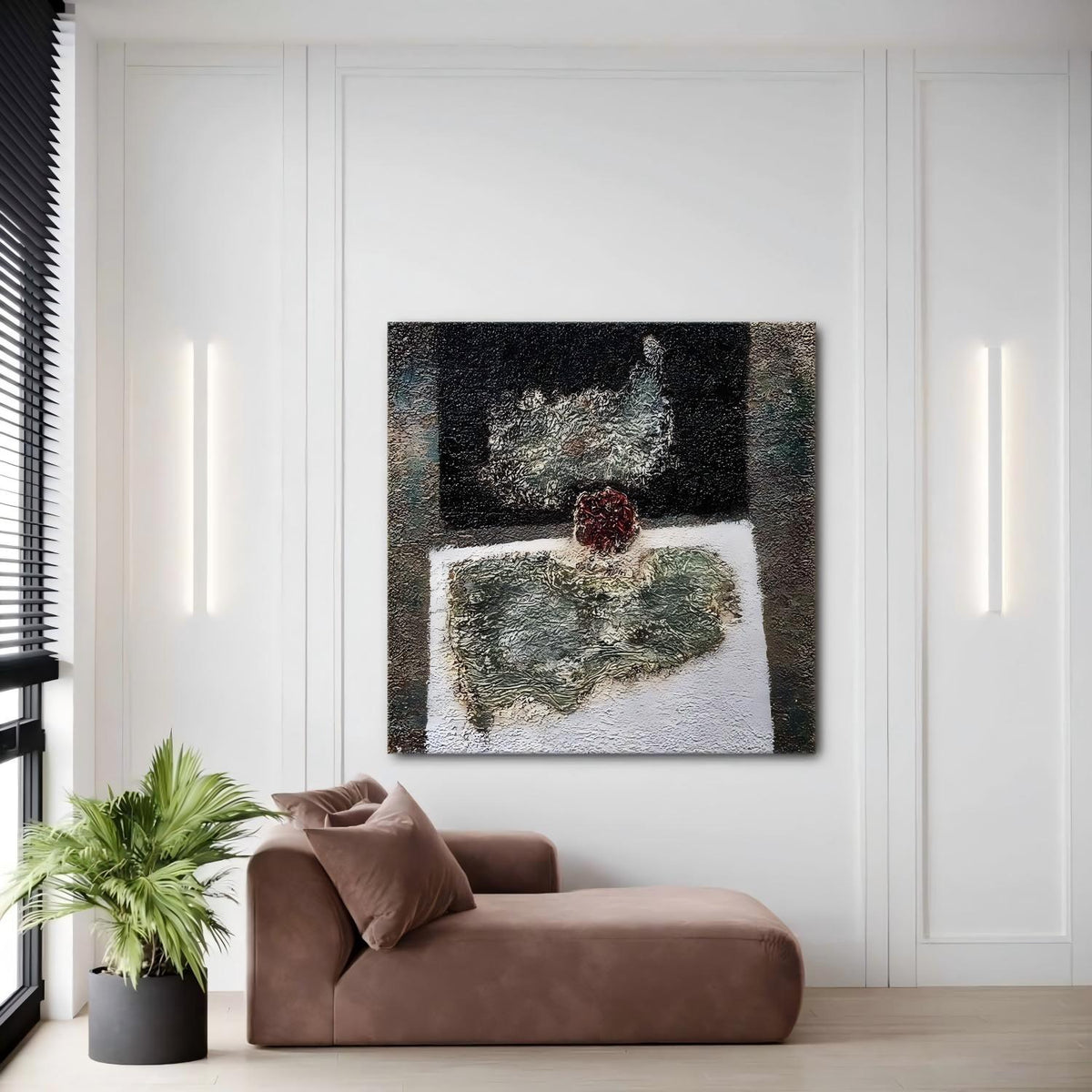 Wall Art Square Impasto Still Life
