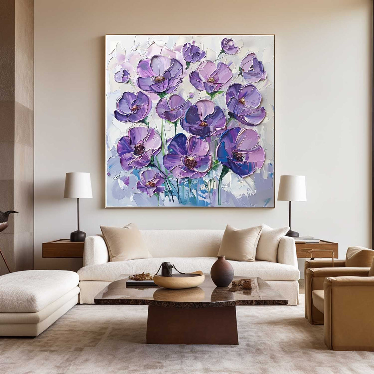 MoViolet Garden Blossoms in Blue