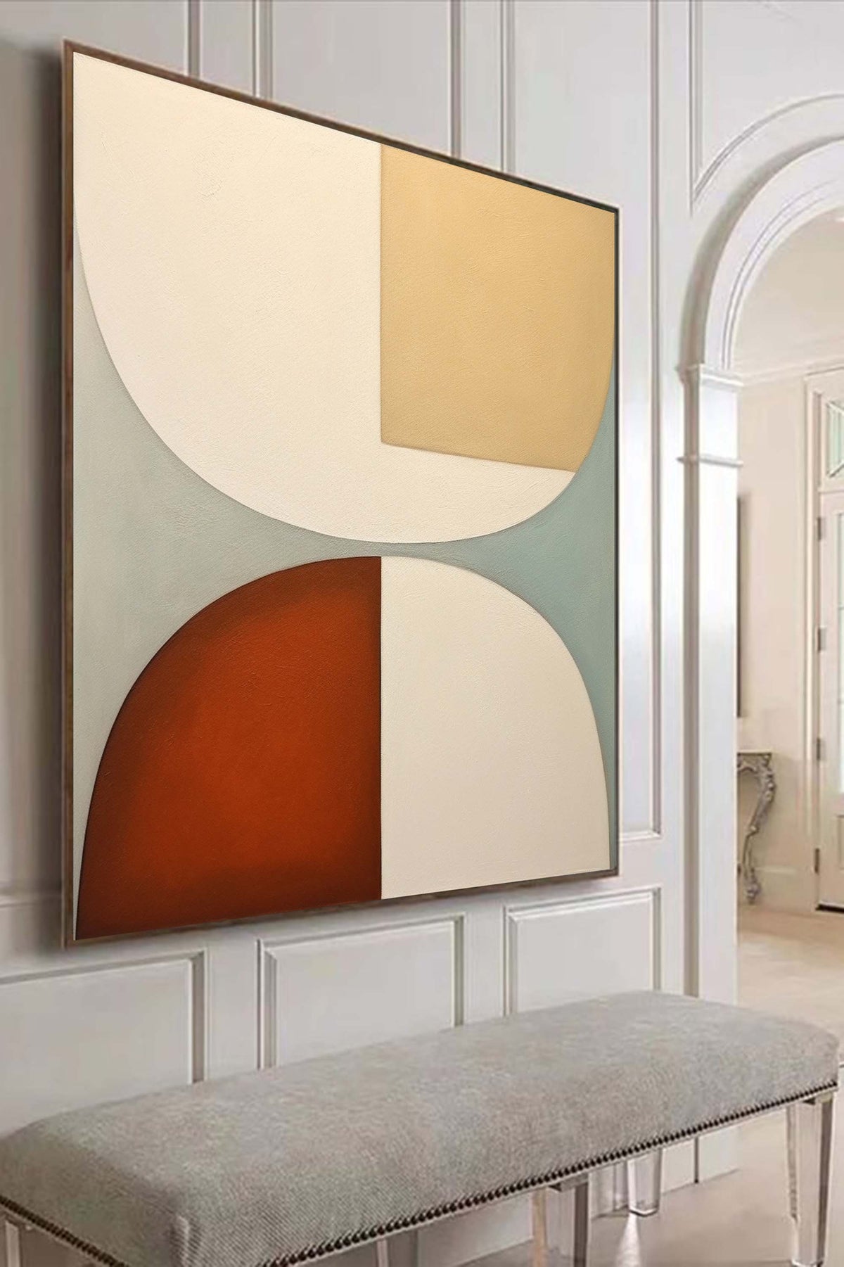 Wall Art Contemporary Minimalist Geometric