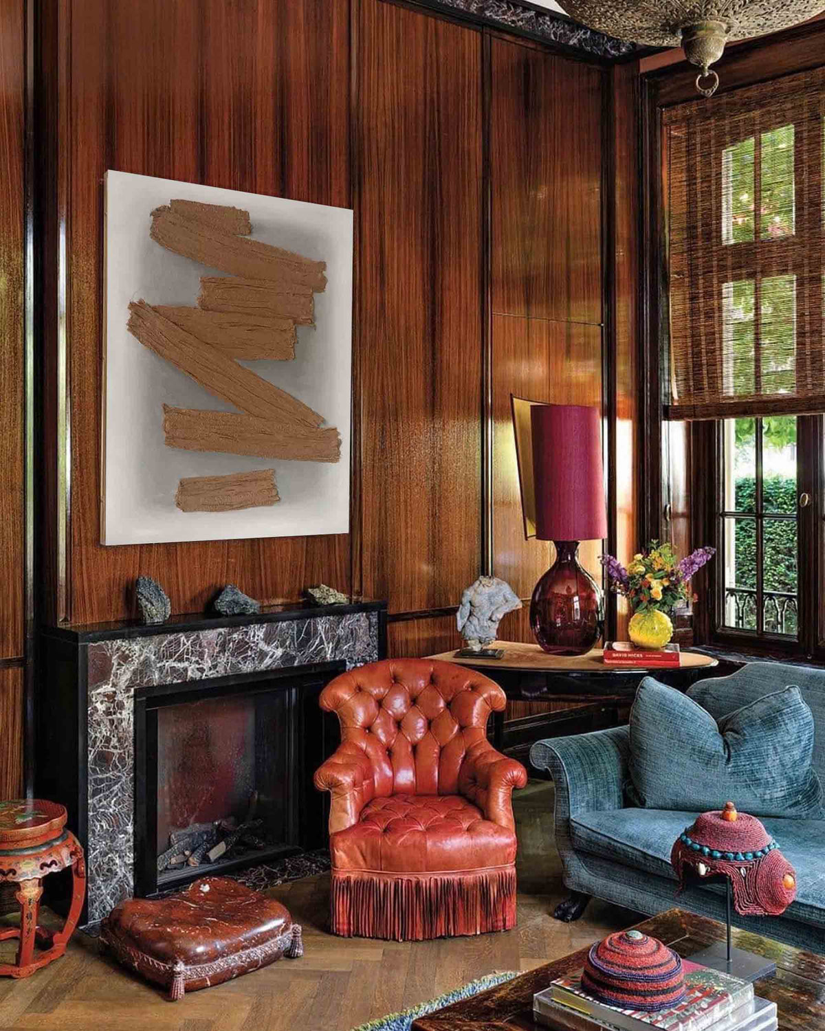 Wall Art Abstract Modern Fashion Impasto