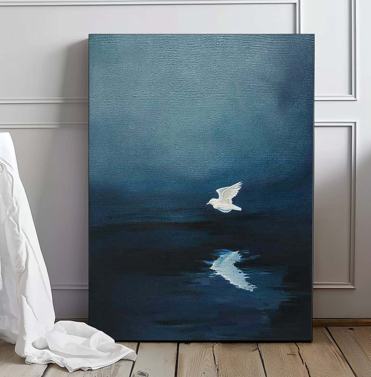 Wall Art Minimalist Silhouette Painterly