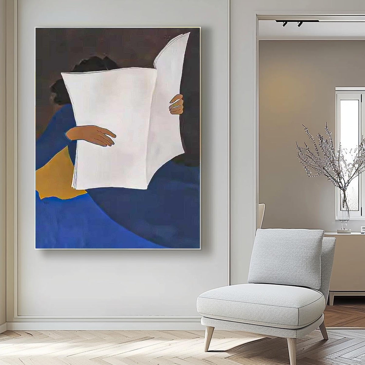 Wall Art People Minimalist Chic Elegant Fashion