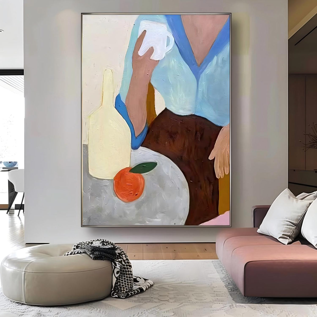 Wall Art People Still Life Figure Cozy Atmosphere