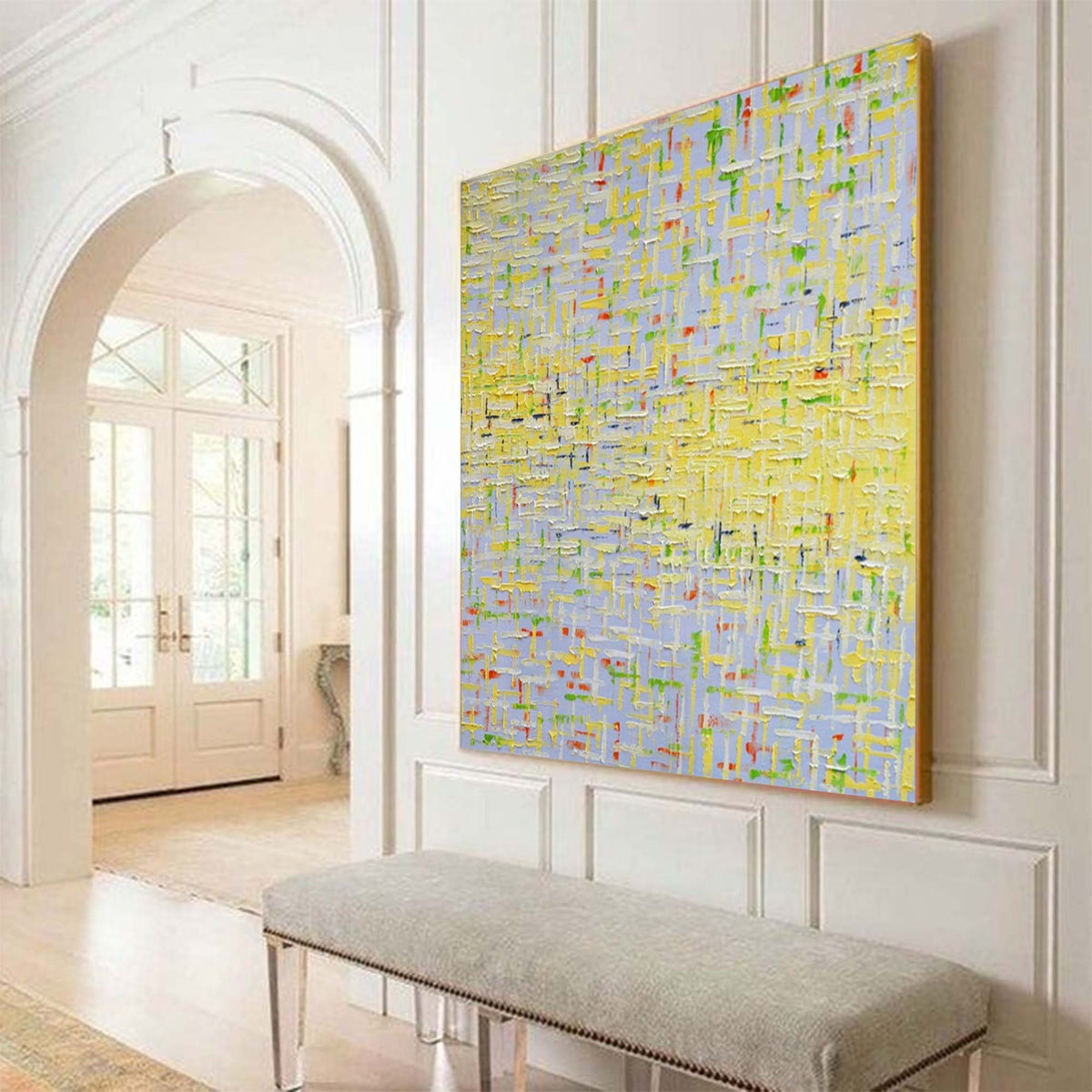 Abstract Canvas Art #AB128