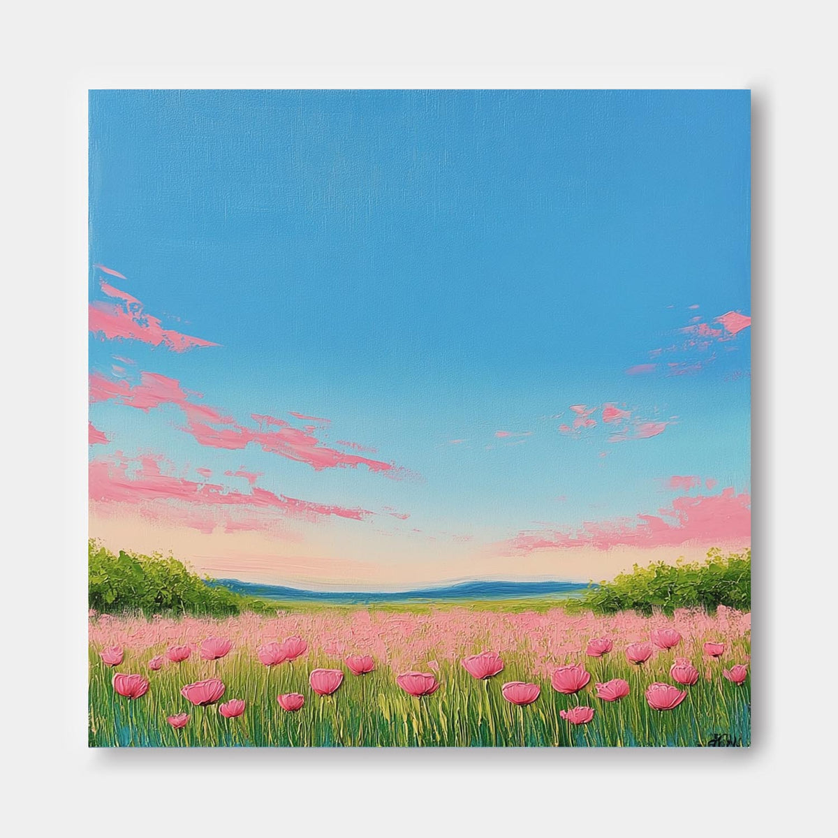 Wall Art Landscape Impressionist Pastoral Decor