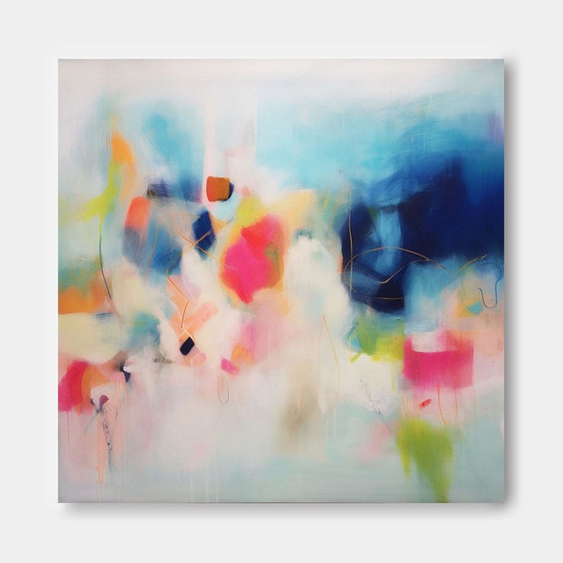 Colorful Abstract Oil Painting