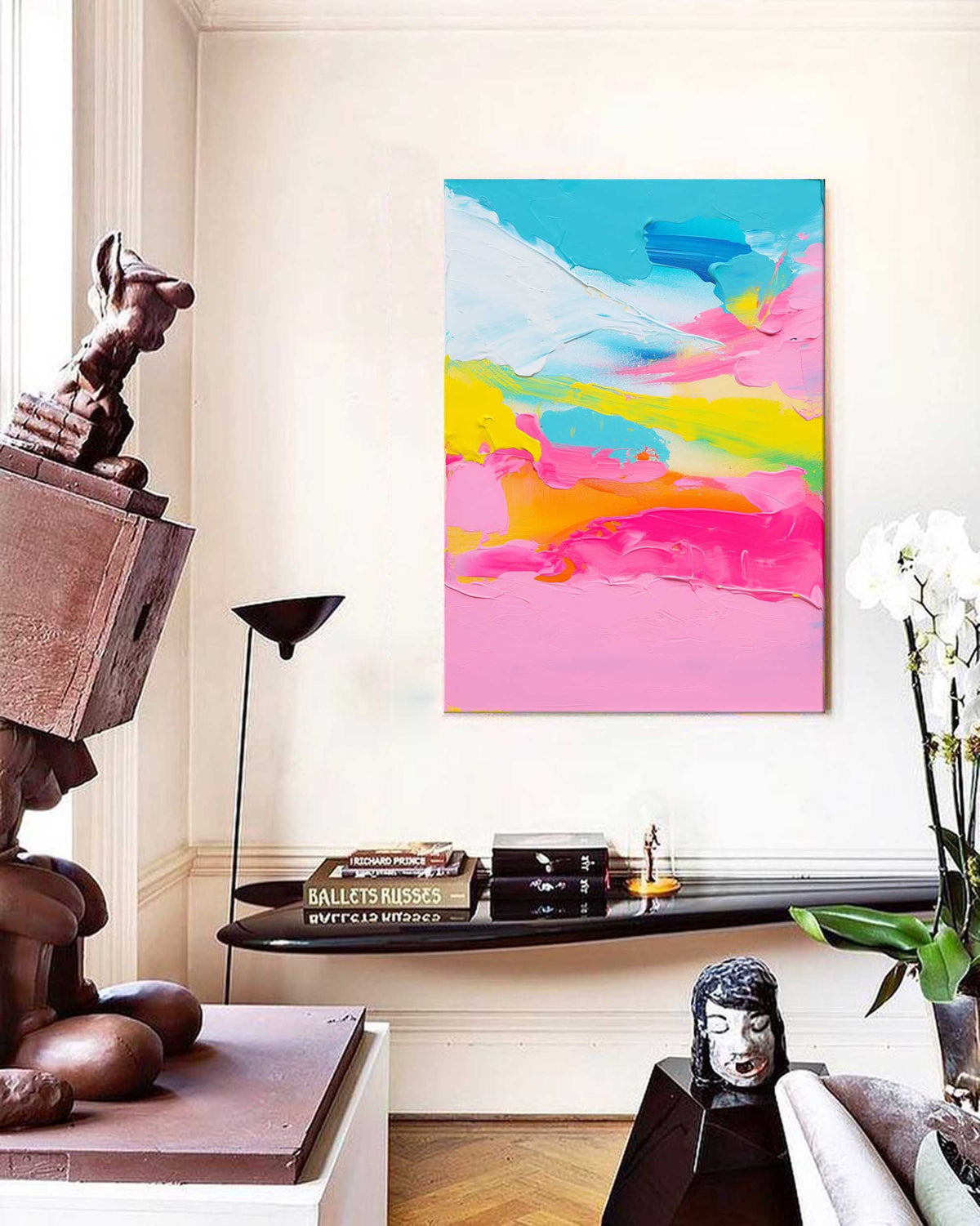 Wall Art Abstract Impressionist Playful