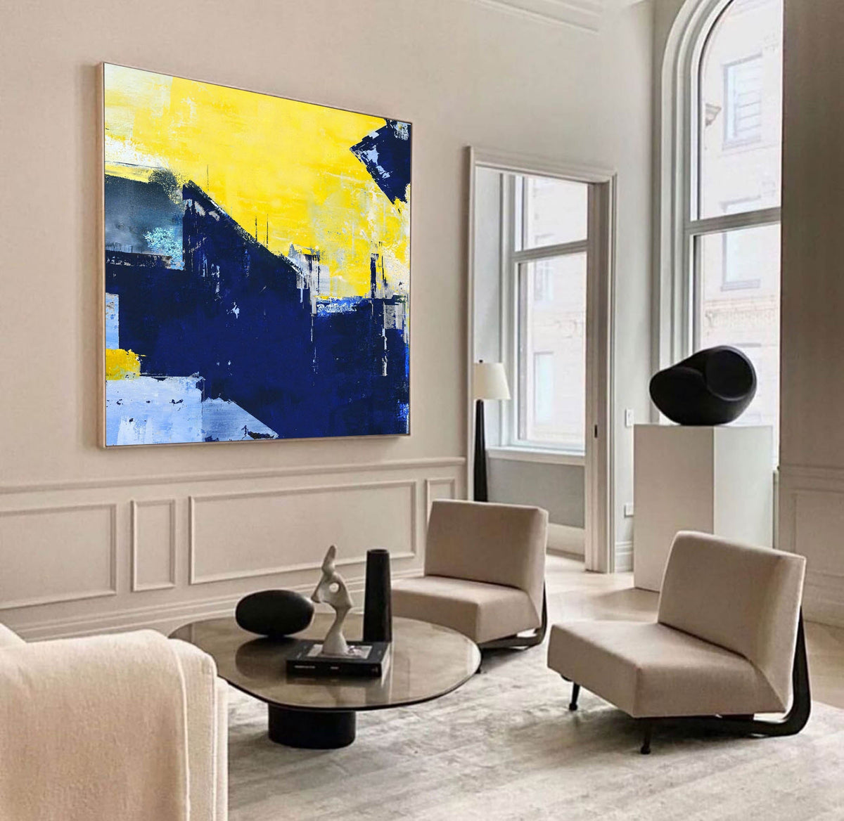 Abstract Canvas Art #AB145