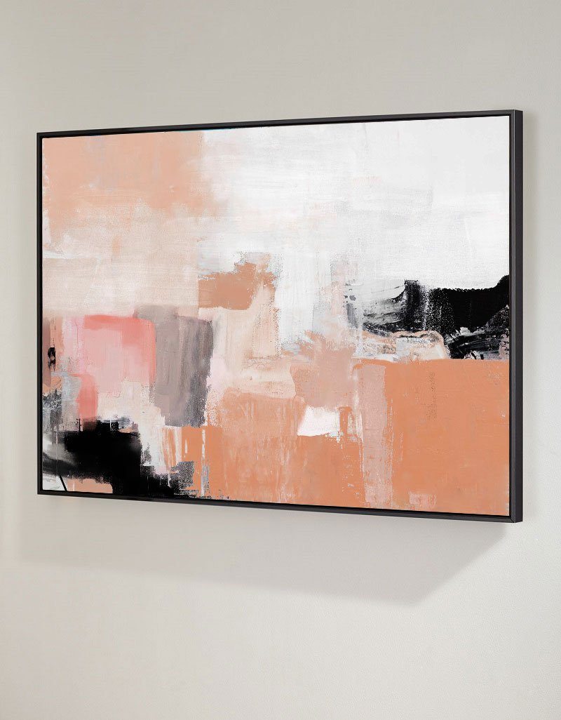 Warm Minimalist Painting Blush