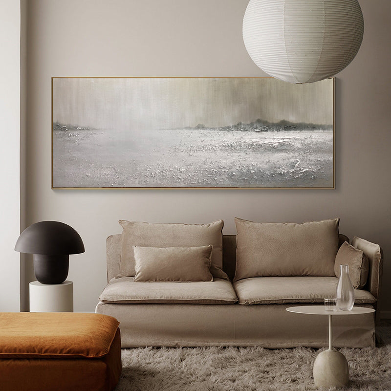 Misty Monochrome Landscape Horizontal