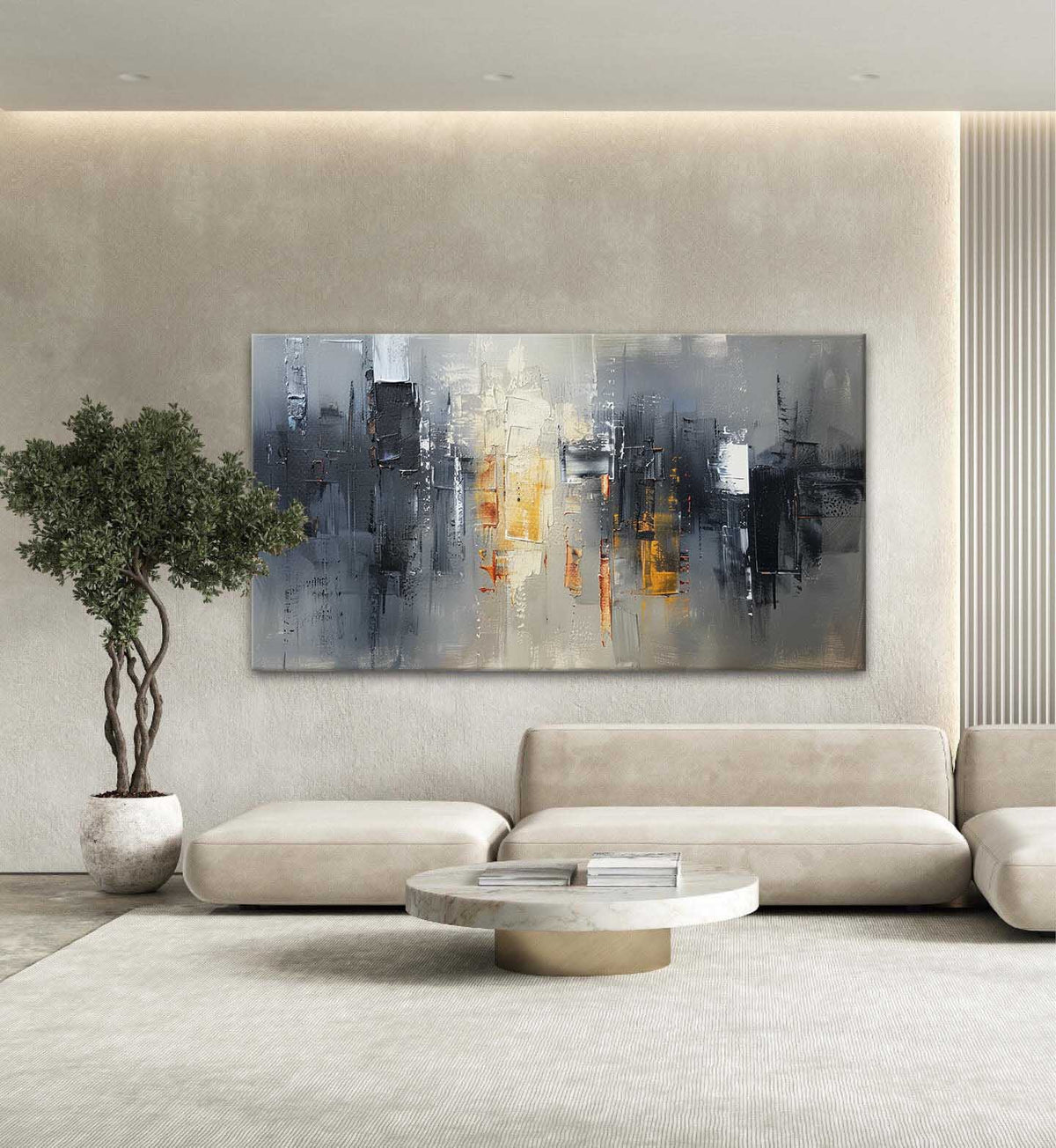 Wall Art Atmospheric Colorful Urban