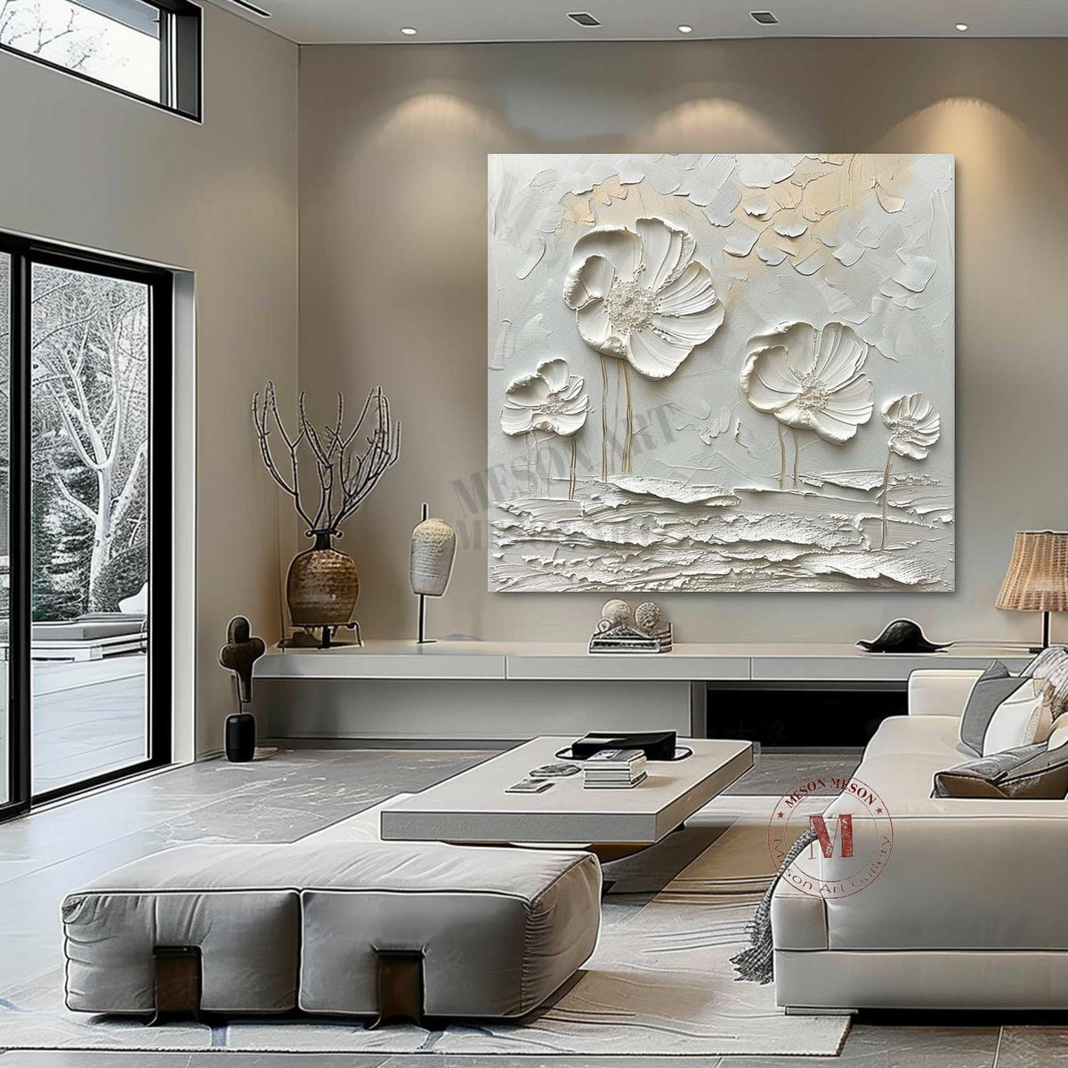 Plaster Art Texture Painting #SG333