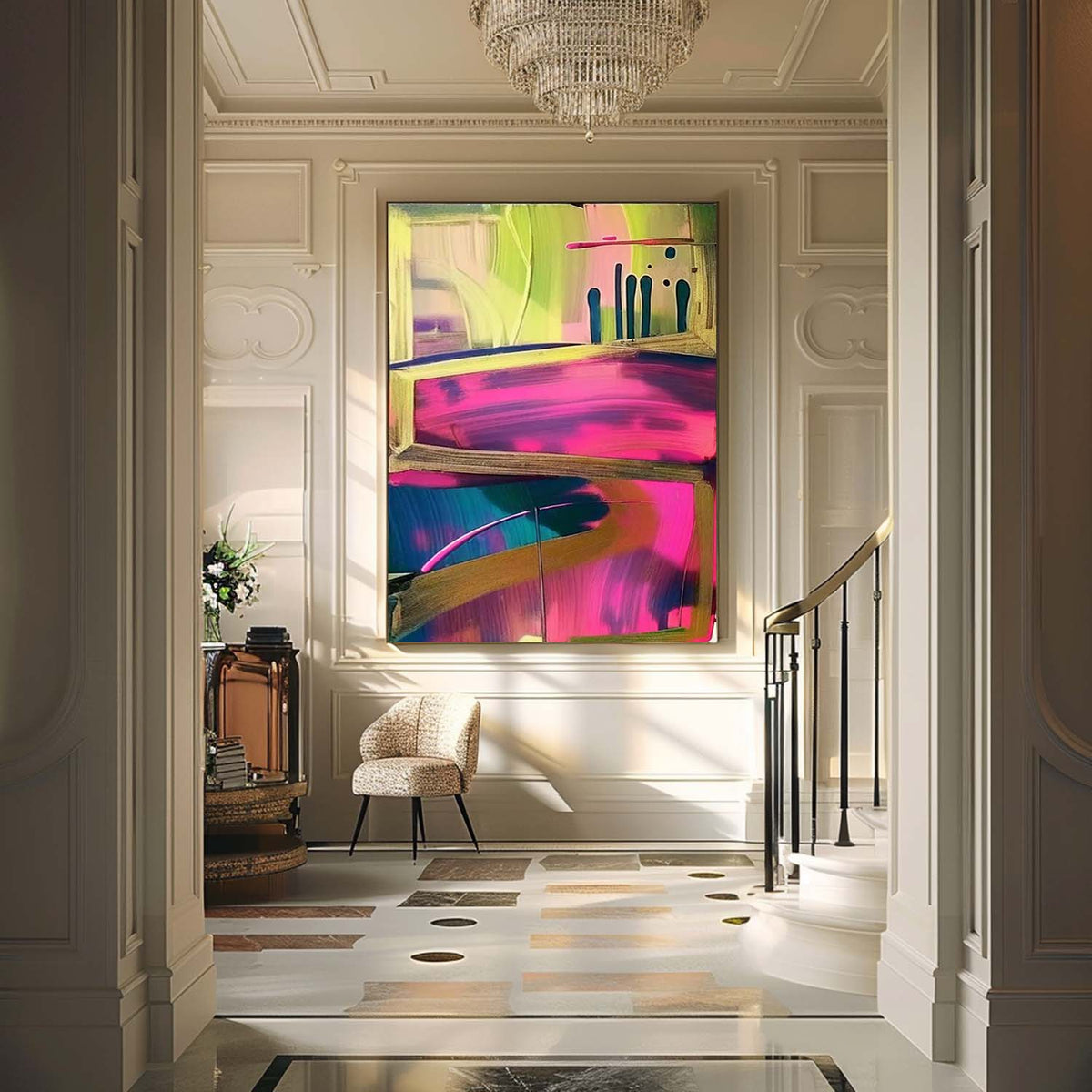 COLORFUL PAINTING #CA154