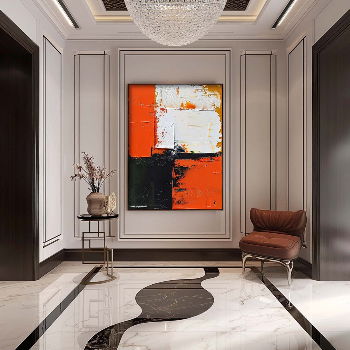 Wall Art Vibrant Contemporary Abstract