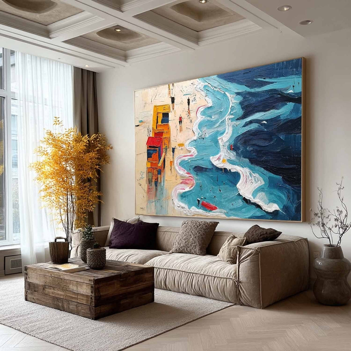 Wall Art Bold Beach Lifeguard
