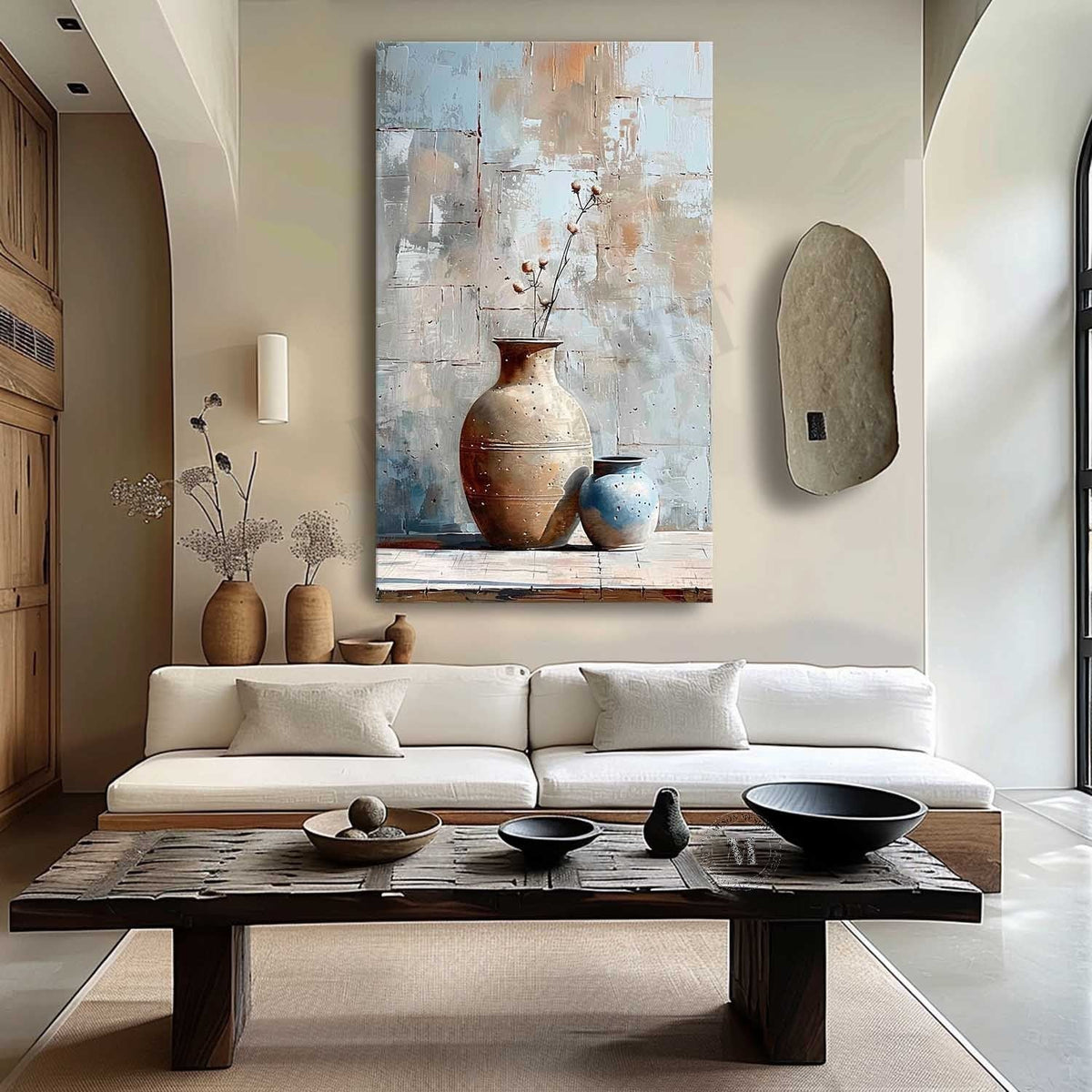 Wall Art Vertical Wabi-Sabi Still Life