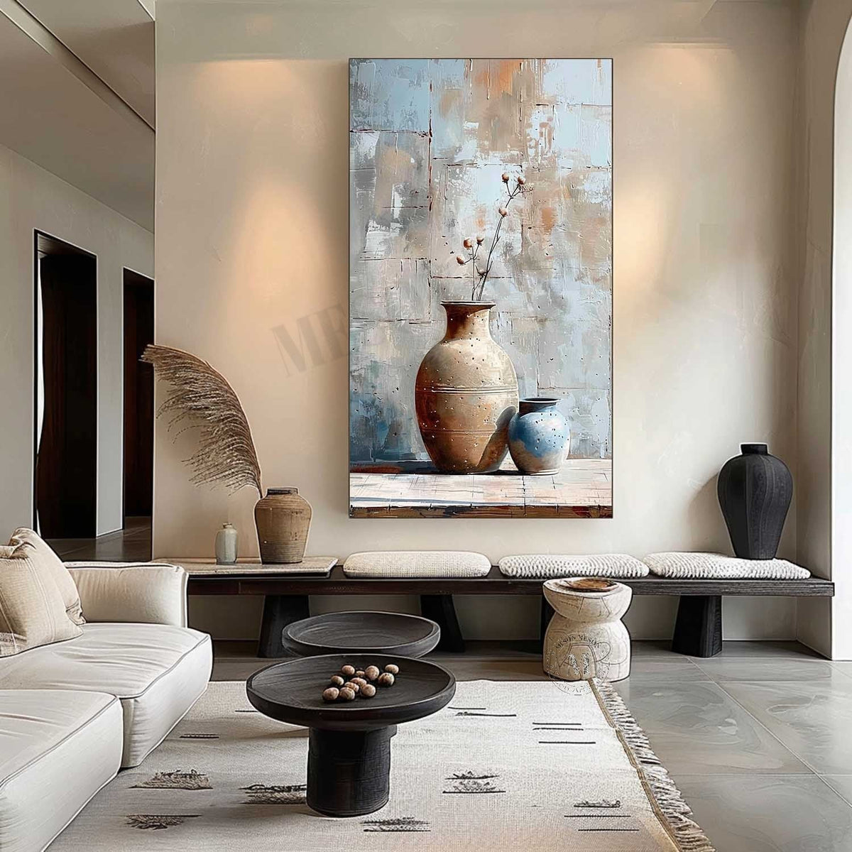 Wall Art Vertical Wabi-Sabi Still Life