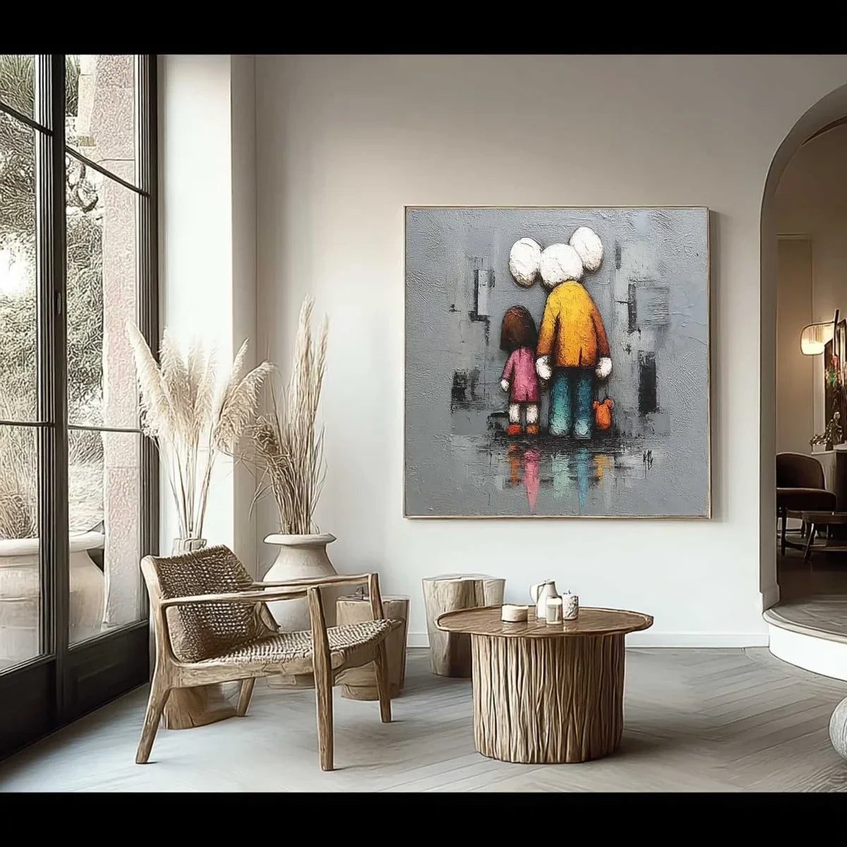 Wall Art Heartfelt Kaws Companion