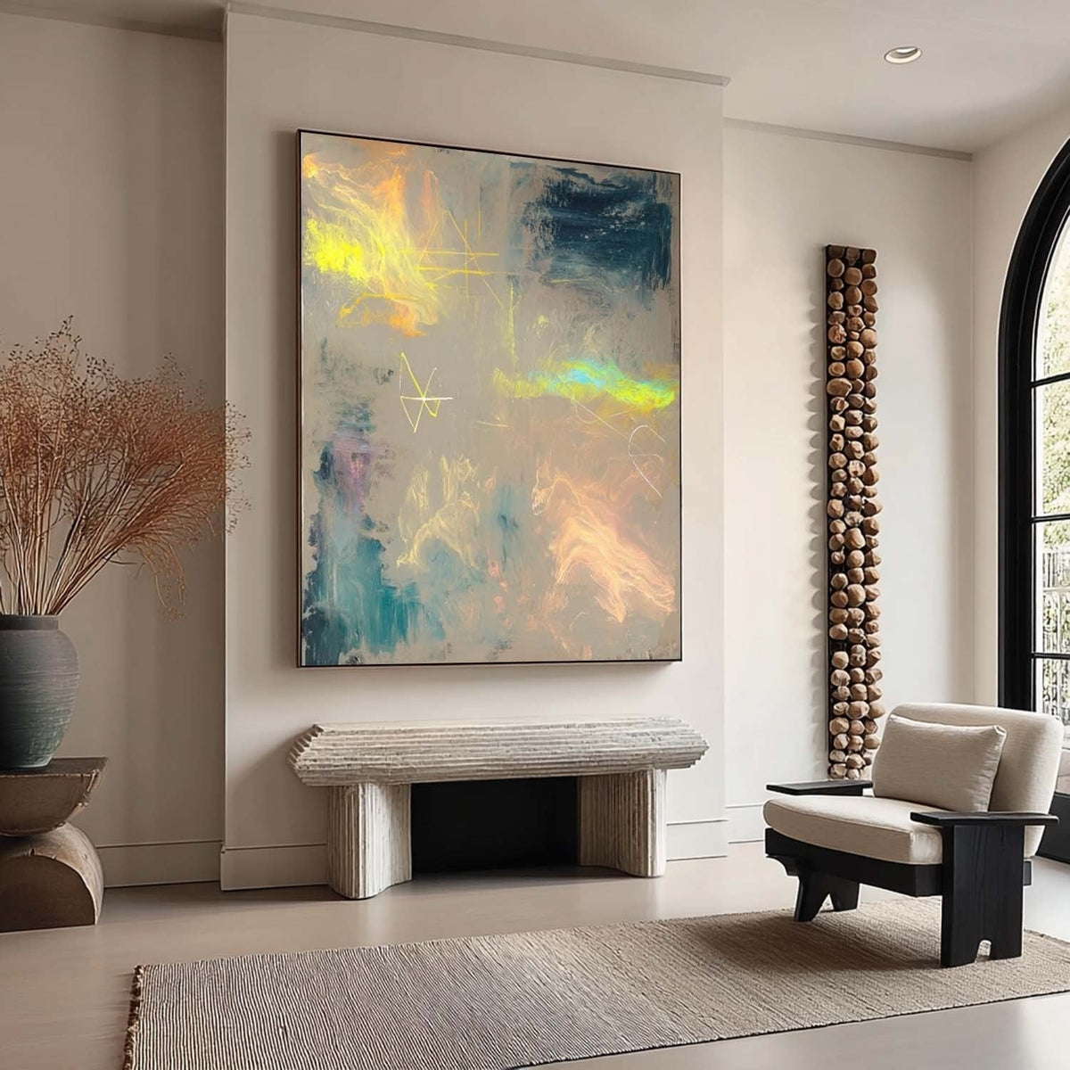 Wall Art Ethereal Iridescent Colorful