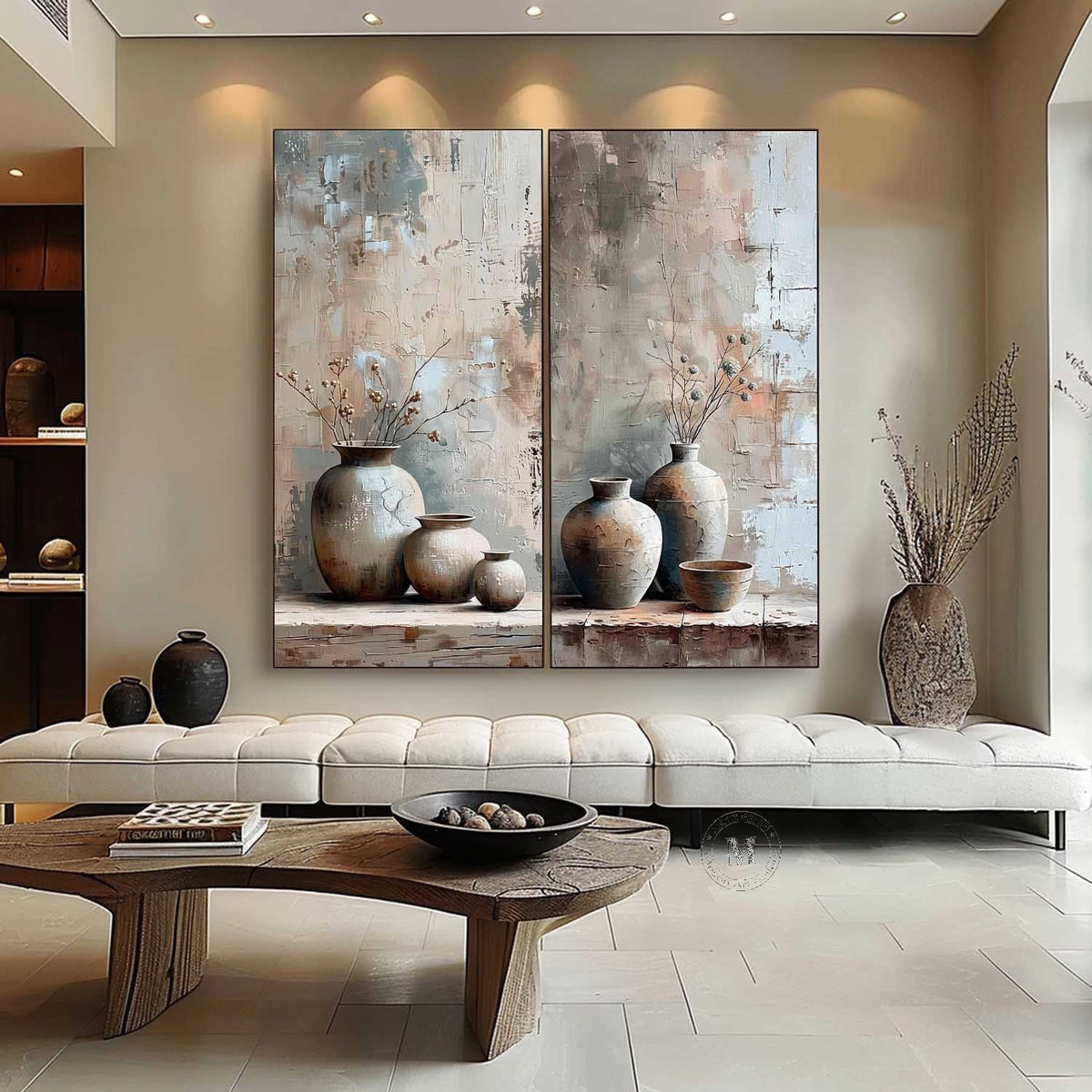 Wabi-Sabi Still Life 2-Piece Painting Set