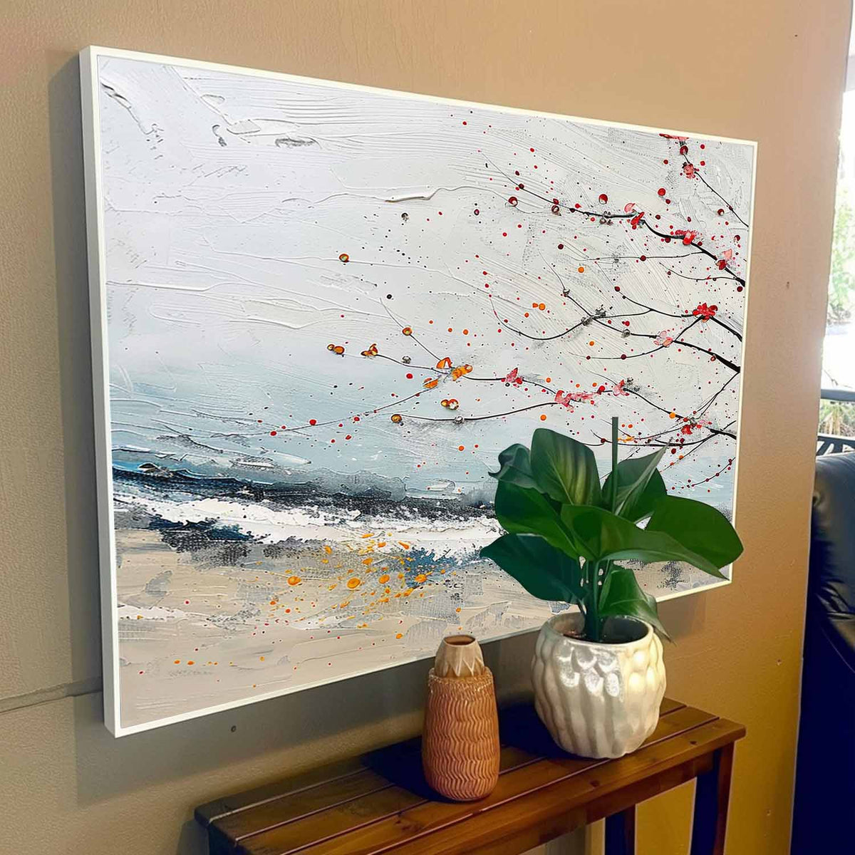 Wall Art Landscape Winter Abstract Atmosphere