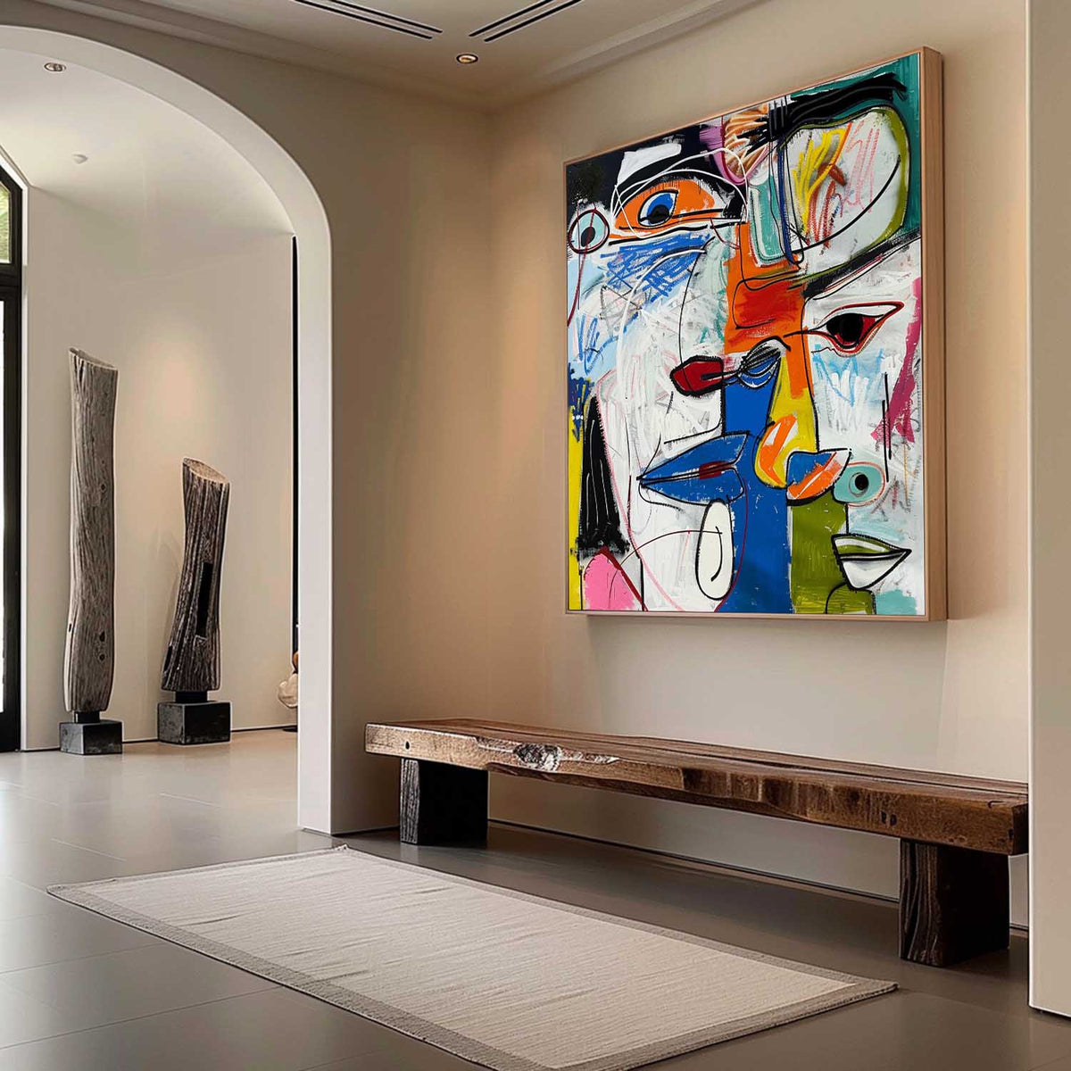 Wall Art Abstract Graffiti Modern Urban Pop