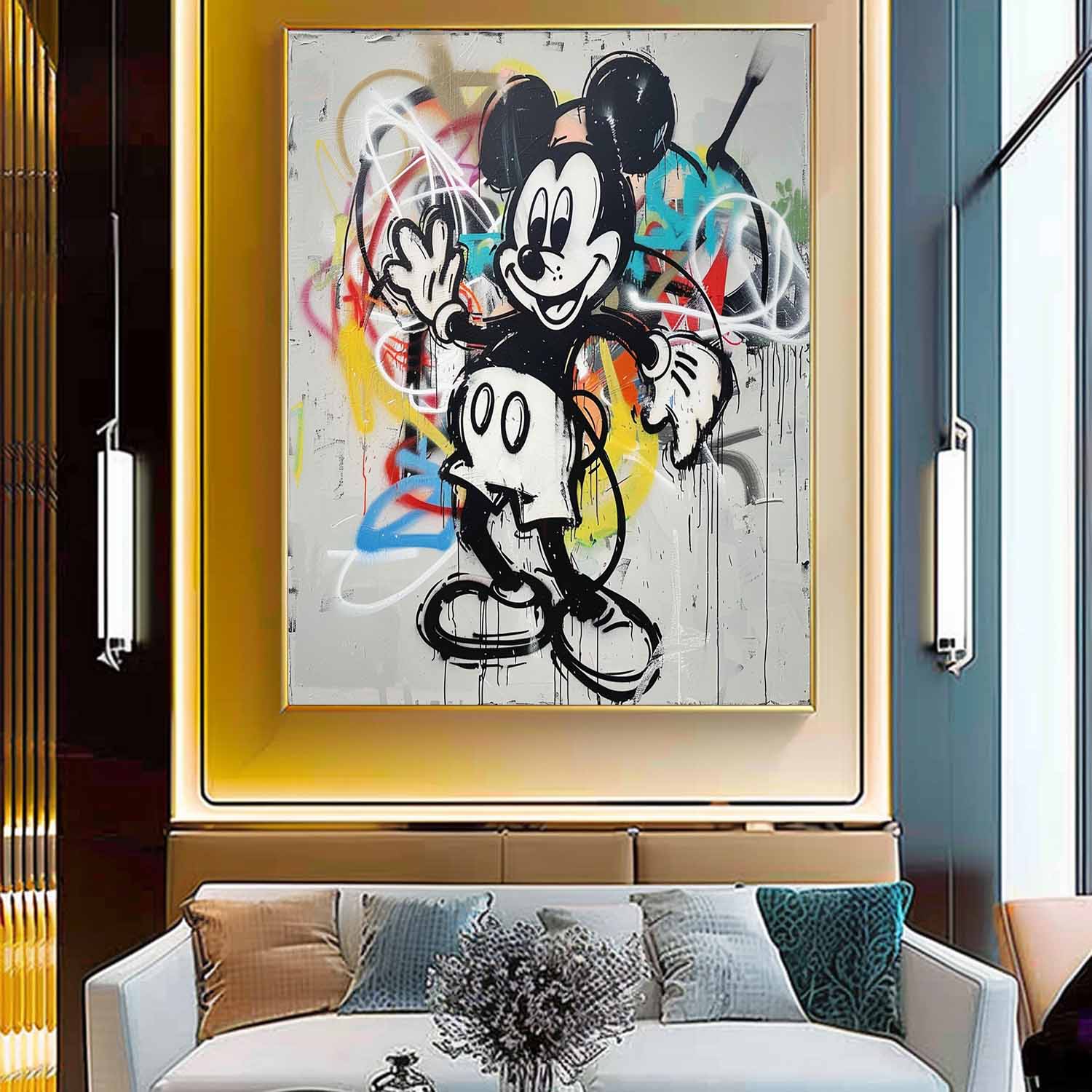 Abstract Graffiti Art GA045 - Neutralighting