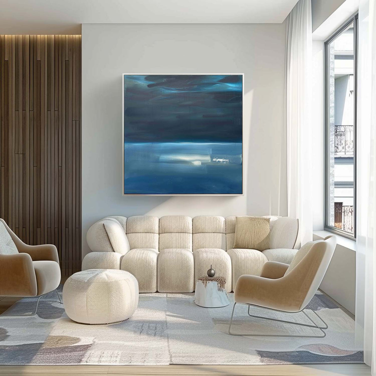 Wall Art Moody Colorful Textured Dark