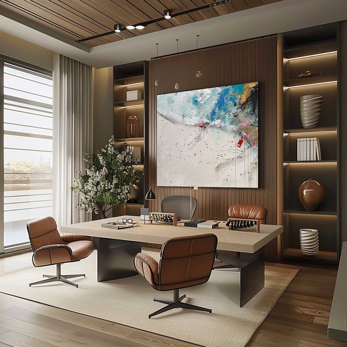 Wall Art Poetic Abstract Landscape Atmospheric