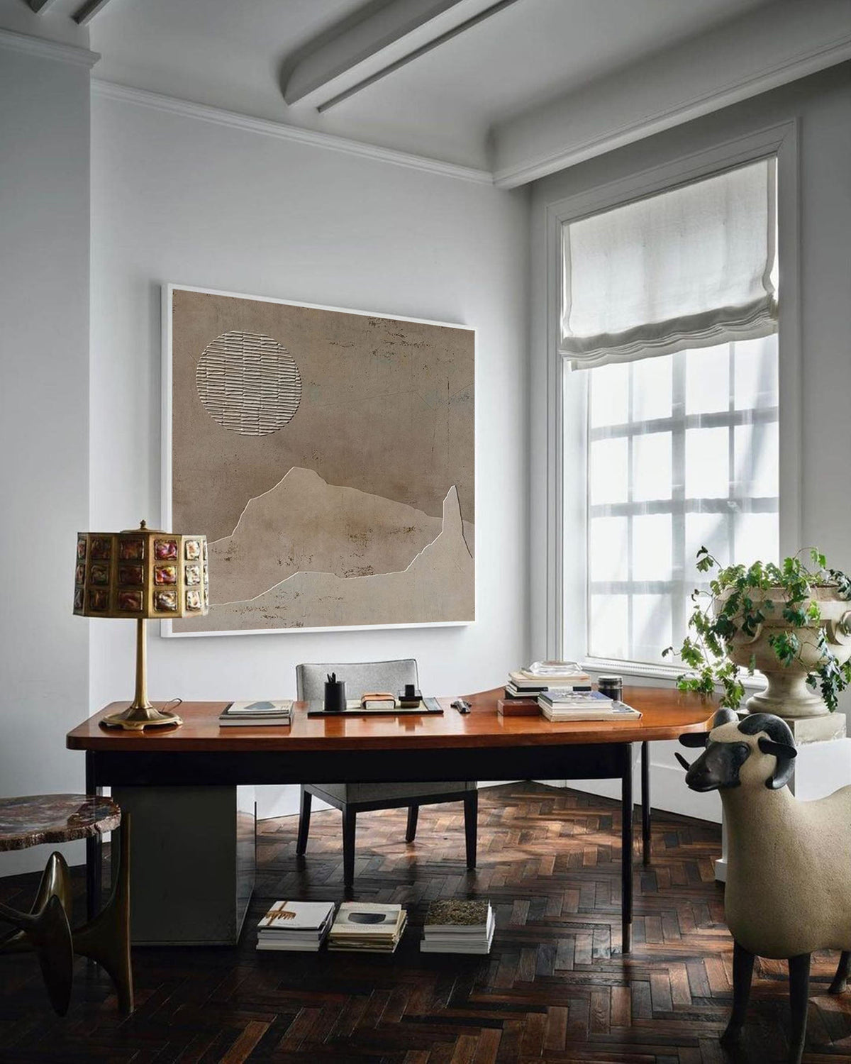 Wall Art Wabi-Sabi Neutral Zen Modern