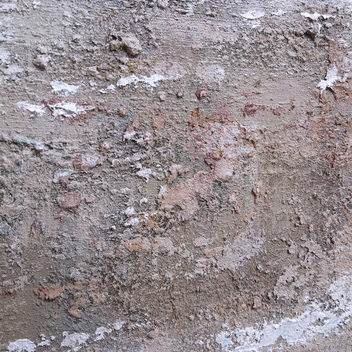 Grey And Rust Abstract Art