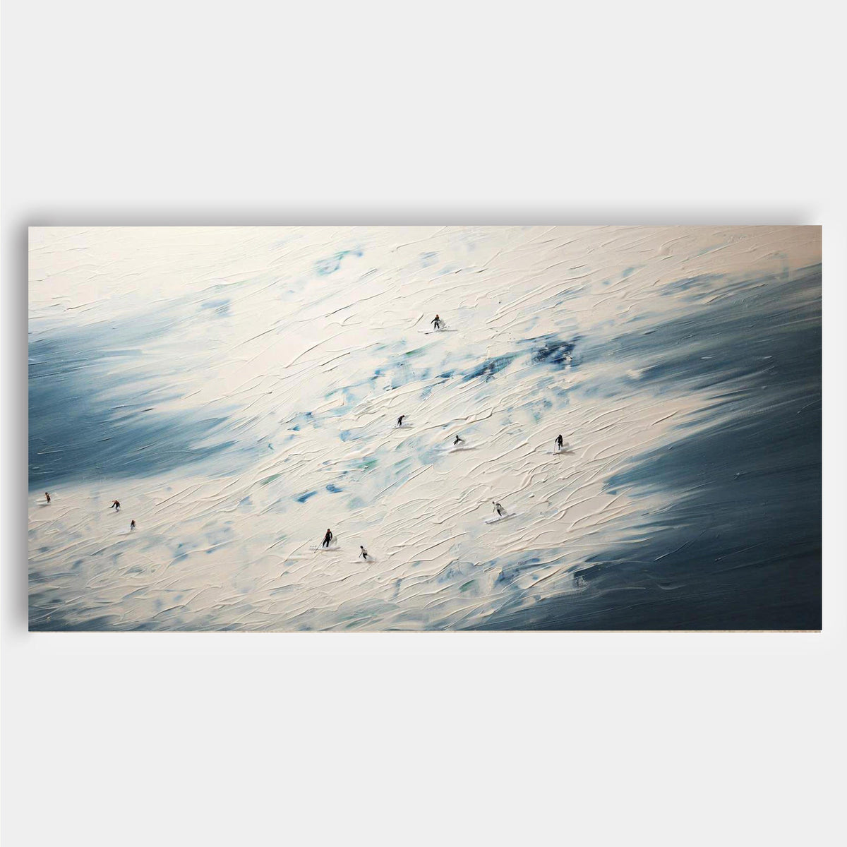 Wall Art Abstract Neutral Soft Gradient