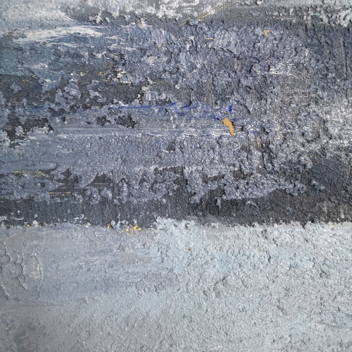 Monochrome Seascape Oil Painting
