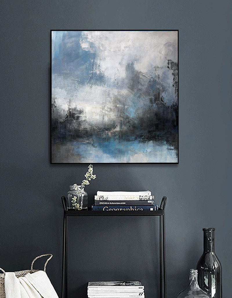 Abstract Sea Landscape Painting