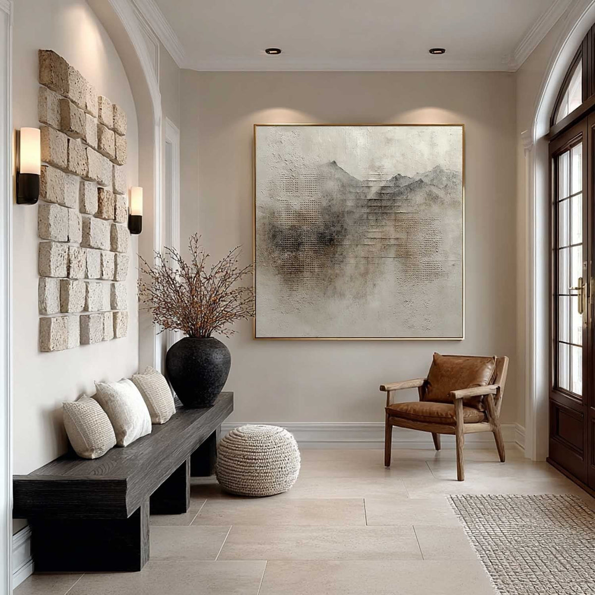 Wall Art Wabi-Sabi Painterly Raw Calm